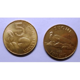 FINLAND 5 Markkaa 1999
