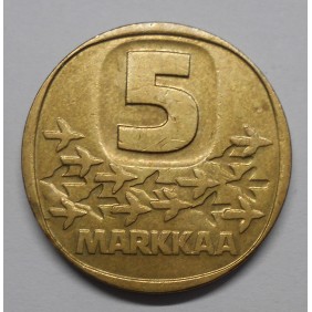 FINLAND 5 Markkaa 1980