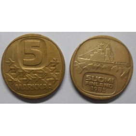 FINLAND 5 Markkaa 1985