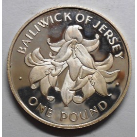 JERSEY 1 Pound 1972 -25th...