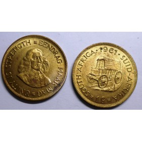 SOUTH AFRICA 1 Cent 1961