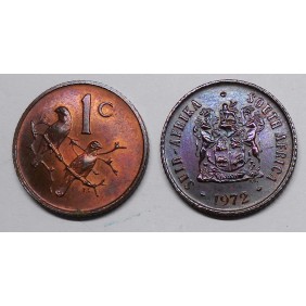SOUTH AFRICA 1 Cent 1972