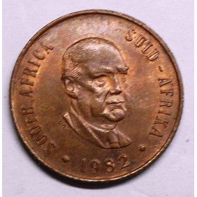 SOUTH AFRICA 2 Cents 1982...