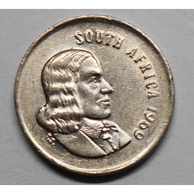 SOUTH AFRICA 5 Cents 1969...