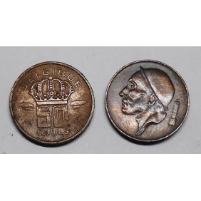 BELGIUM 50 Centimes 1953...