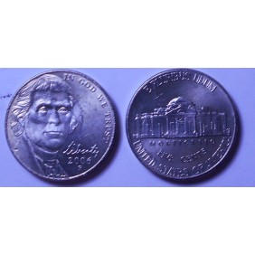 USA 5 Cents 2006 P Monticello
