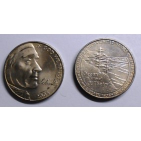 USA 5 Cents 2005 P Ocean in...