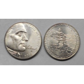 USA 5 Cents 2005 D Ocean in...
