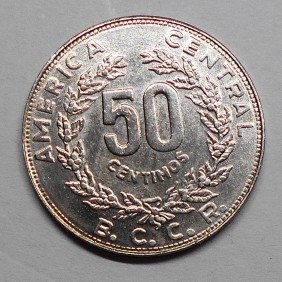 COSTA RICA 50 Centimos 1983
