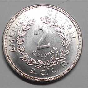 COSTA RICA 2 Colones 1982