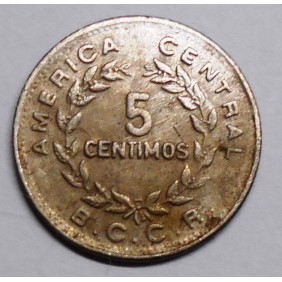 COSTA RICA 5 Centimos 1976