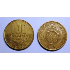 COSTA RICA 100 Colones 1997