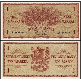 FINLAND 1 Markka 1963