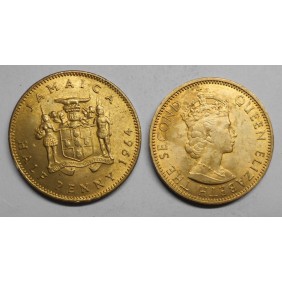 JAMAICA 1/2 Penny 1964