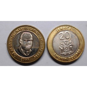 JAMAICA 20 Dollars 2000...