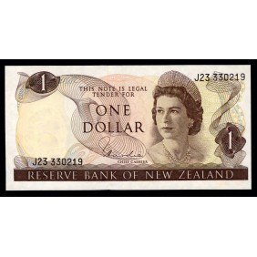 NEW ZEALAND 1 Dollar 1967-81
