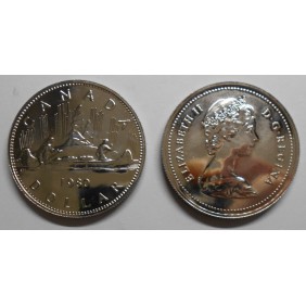 CANADA 1 Dollar 1980