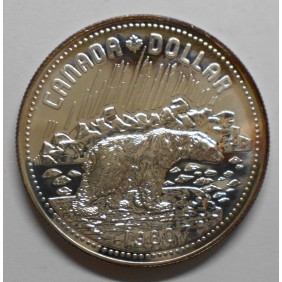 CANADA 1 Dollar 1980 Arctic...