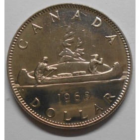 CANADA 1 Dollar 1968