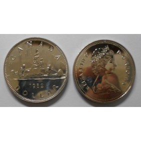 CANADA 1 Dollar 1982
