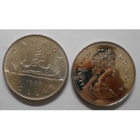 CANADA 1 Dollar 1985
