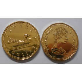 CANADA 1 Dollar 1988