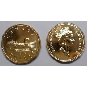 CANADA 1 Dollar 1993