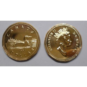 CANADA 1 Dollar 1994