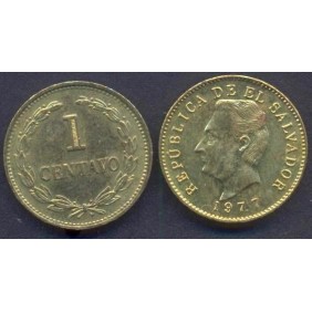 EL SALVADOR 1 Centavo 1977
