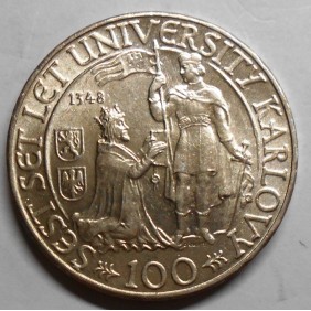 CZECHOSLOVAKIA 100 Korun...