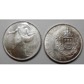 SAN MARINO 500 Lire 1981 AG...