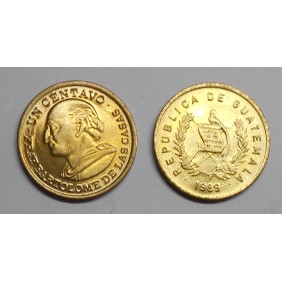 GUATEMALA 1 Centavo 1989