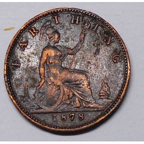 GREAT BRITAIN 1 Farthing 1878