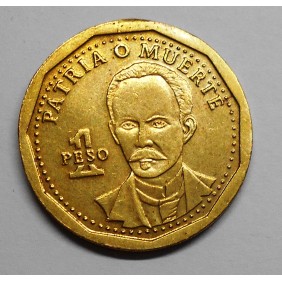 CUBA 1 Peso 2014 José Marti
