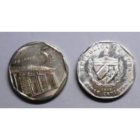 CUBA 5 Centavos 2000