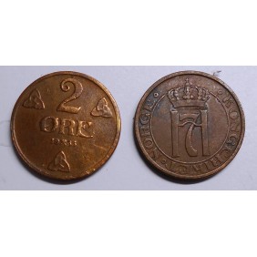 NORWAY 2 Ore 1935