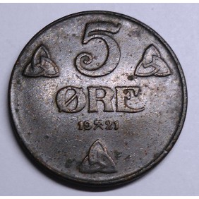 NORWAY 5 Ore 1921