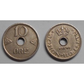 NORWAY 10 Ore 1940