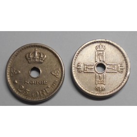 NORWAY 25 Ore 1924
