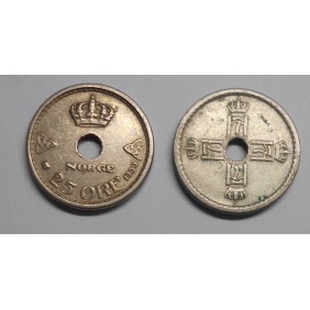 NORWAY 25 Ore 1939