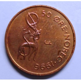 NORWAY 50 Ore 1996