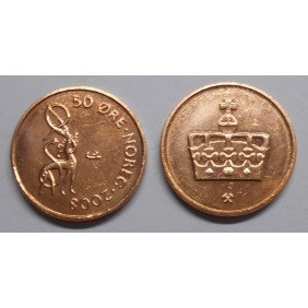 NORWAY 50 Ore 2008