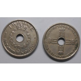 NORWAY 1 Krone 1946
