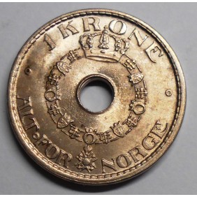 NORWAY 1 Krone 1949