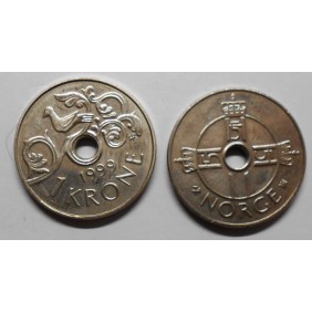 NORWAY 1 Krone 1999