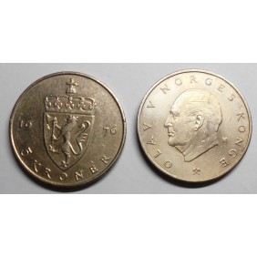 NORWAY 5 Kroner 1976