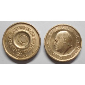 NORWAY 10 Kroner 1983