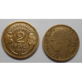 FRANCE 2 Francs 1934