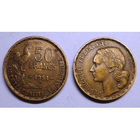 FRANCE 50 Francs 1951 B