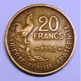 FRANCE 20 Francs 1950 G....